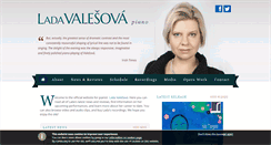 Desktop Screenshot of ladavalesova.com