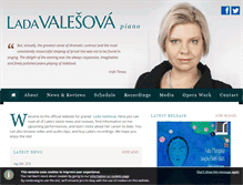 Tablet Screenshot of ladavalesova.com